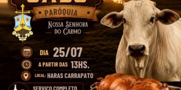 Paróquia Nossa Senhora do Carmo promove Leilão de Gado no dia 25 de julho em Carmo