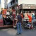 Motociclista fica ferida após colisão com carro em cruzamento de Alfenas