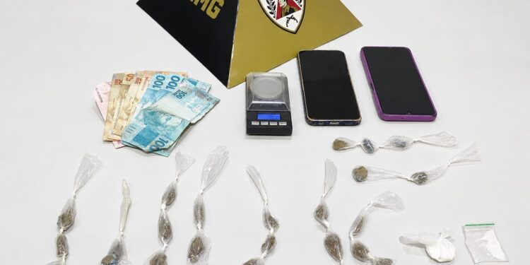 Dois homens são presos por tráfico de drogas durante operação da PM em Alpinópolis