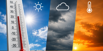 Frente fria chega ao Sudeste e provoca queda de temperatura no Sul de Minas