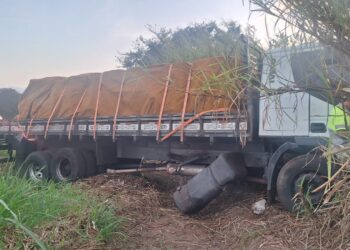 FOTOS: Motociclista morre após colisão frontal com caminhão na MG-050, próximo ao trevo de Alpinópolis