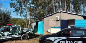 Abatedouro clandestino é interditado e dois homens são detidos durante ação da Polícia Civil e GCM em Boa Esperança
