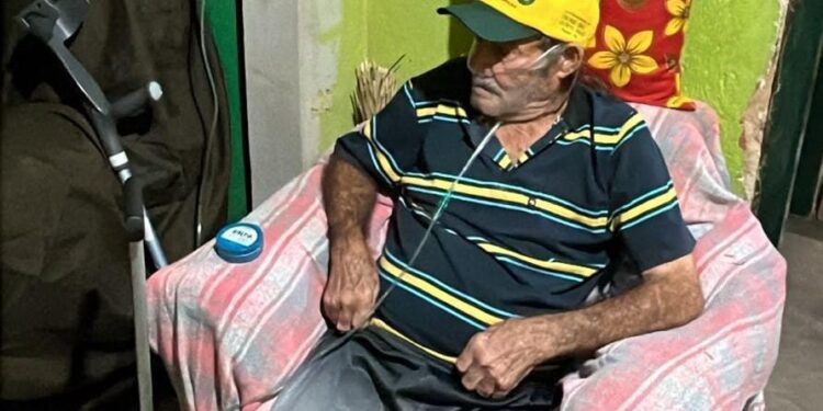 Família realiza vaquinha para ajudar no tratamento de idoso diagnosticado com fibrose pulmonar