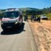 Casal fica ferido após queda de motocicleta na MG-184, próximo a Cavacos