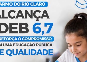 Carmo do Rio Claro alcança IDEB 6,7 e avança nos Anos Iniciais do Ensino Fundamental