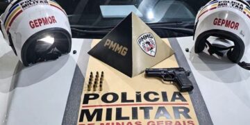 Homem é preso com pistola e munições escondidas em bolsa de criança no Sul de Minas