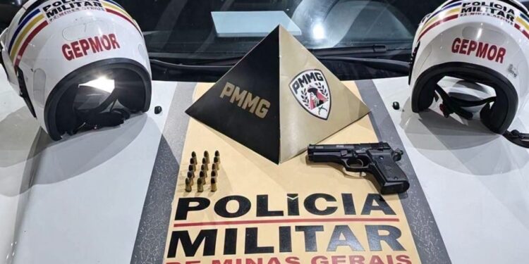Homem é preso com pistola e munições escondidas em bolsa de criança no Sul de Minas