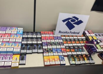 Polícia Civil e Receita Federal apreendem 188 cigarros eletrônicos no Sul de Minas