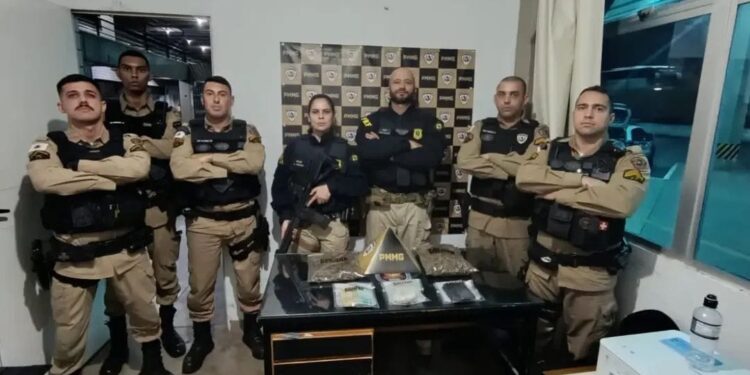 Três homens são detidos com drogas e R$ 8 mil durante operação conjunta no Sul de Minas