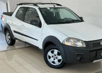 Fiat Strada é furtada no centro de Alfenas; Polícia Militar faz buscas pelo veículo