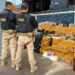 Três homens são detidos com mais de meia tonelada de drogas, armas e veículos roubados