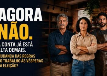 Comércio, serviços e turismo fazem apelo para que PEC do fim da escala 6×1 não seja votada antes das eleições  