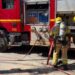 Incêndio atinge residência e provoca desabamento do telhado