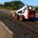 Trecho da MGC-491 em Alfenas passa por obras de recuperação do pavimento