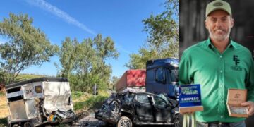 Acidente mata motorista e deixa filha, destaque no Carmo Rodeio Fest, internada