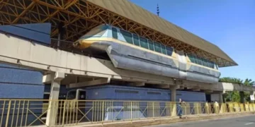 Trecho central do monotrilho de Poços de Caldas será demolido até 2028