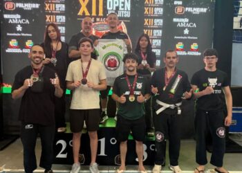 CT Carmofight de Carmo conquista sete pódios em competição de Jiu-jitsu em Machado