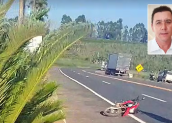 Motociclista de 52 anos morre após bater contra furgão na BR-491