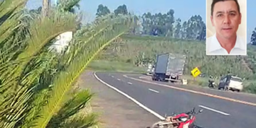 Motociclista de 52 anos morre após bater contra furgão na BR-491