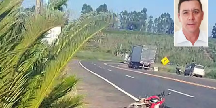 Motociclista de 52 anos morre após bater contra furgão na BR-491