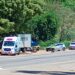 Carro da Prefeitura de Alfenas se envolve em acidente com caminhão na MGC-491