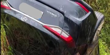 Prefeito de Guapé sofre acidente após aquaplanagem na BR-354