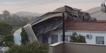 Vendaval de 110 km/h deixa rastro de destruição e leva Monte Sião a decretar emergência