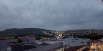 Carmo do Rio Claro está entre cidades do Sul de Minas sob alerta laranja para chuva forte, ventos e granizo