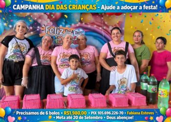 Voluntárias arrecadam doações para ação do Dia das Crianças em Carmo do Rio Claro