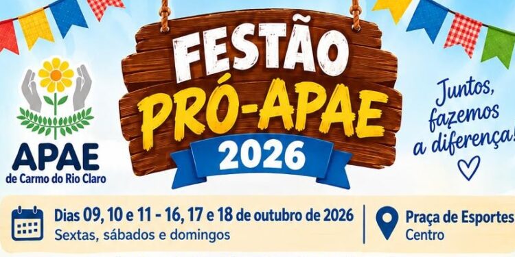 VÍDEO | APAE de Carmo do Rio Claro promoverá Festão com R$ 20 mil em prêmios no bingo