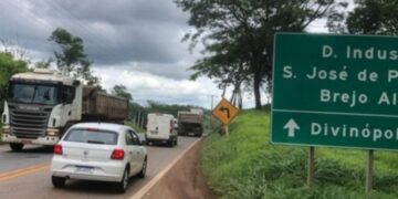 MG-050 lidera acidentes entre rodovias estaduais