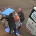 Homem cai de maca durante transporte para ambulância em São Sebastião do Paraíso