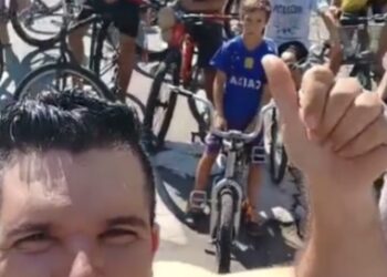 VÍDEO | Passeio ciclístico reúne a garotada e movimenta domingo em Carmo do Rio Claro
