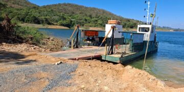 VÍDEO | Novo porto de balsa é inaugurado próximo à Ponte Torta em Carmo do Rio Claro