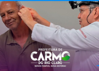 Carmo do Rio Claro realiza 400 consultas de otorrinolaringologia em quatro dias