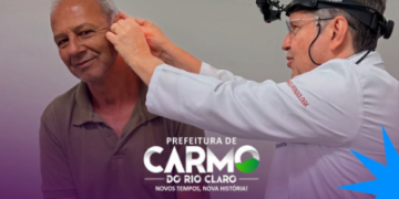 Carmo do Rio Claro realiza 400 consultas de otorrinolaringologia em quatro dias
