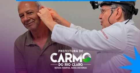 Carmo do Rio Claro realiza 400 consultas de otorrinolaringologia em quatro dias