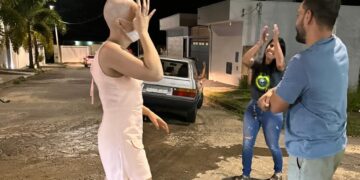 VÍDEO | Tailise e Alexandre recebem homenagem emocionante de amigos antes do casamento em Carmo