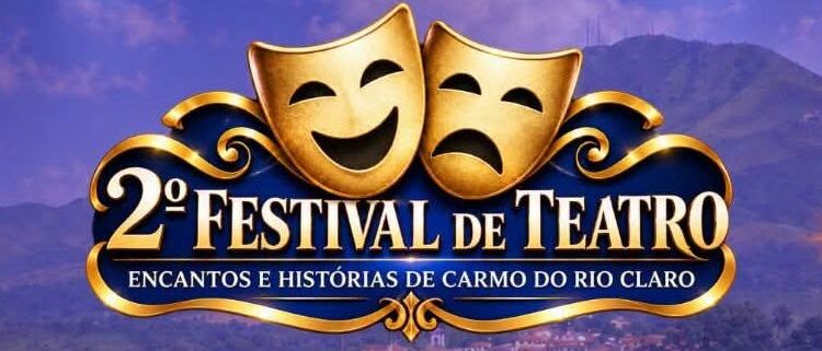 Festival de Teatro Escolar 2026 será realizado de 3 a 12 de novembro em Carmo do Rio Claro