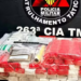 Jovem é resgatada de cárcere privado e homem é preso com mais de 100 tabletes de drogas
