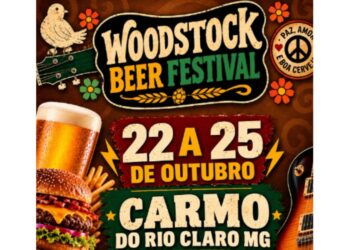 Carmo do Rio Claro recebe Woodstock Beer Festival com shows e food trucks