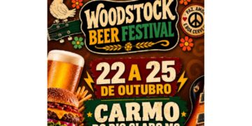 Carmo do Rio Claro recebe Woodstock Beer Festival com shows e food trucks