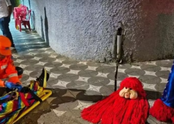 CARRETA FURACÃO:  Fofão cai durante acrobacia e fica ferido