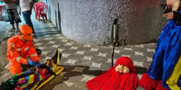 CARRETA FURACÃO: Fofão cai durante acrobacia e fica ferido