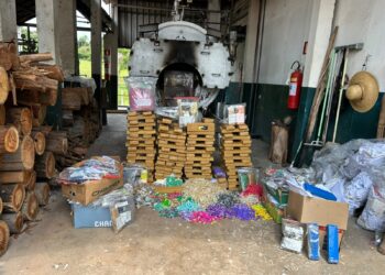 Quase 160 quilos de maconha e cocaína são destruídos em Alfenas