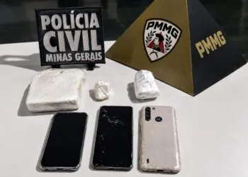 Casal é preso e barras de cocaína são apreendidas em ação conjunta das polícias em Alpinópolis