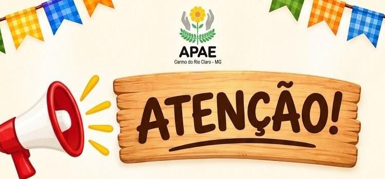 Festão Pró-APAE tem datas alteradas e novo local em Carmo do Rio Claro