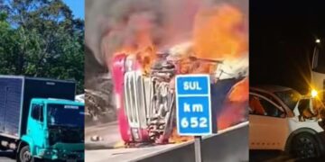 Acidentes deixam três mortos em rodovias do Sul de Minas nesta quinta-feira
