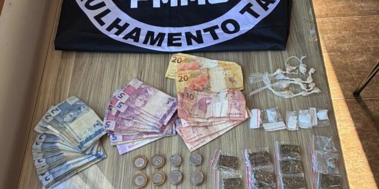 Menor é apreendido por tráfico de drogas durante operação policial em Alfenas