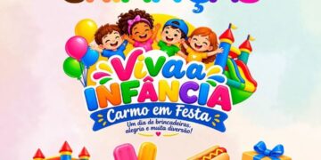 Dia das Crianças em Carmo do Rio Claro terá brinquedos, lanches e presentes em frente ao DECC
